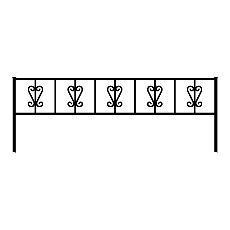 Металлические оградки, столы, скамейки в&nbsp;Кинели | Оградка №8