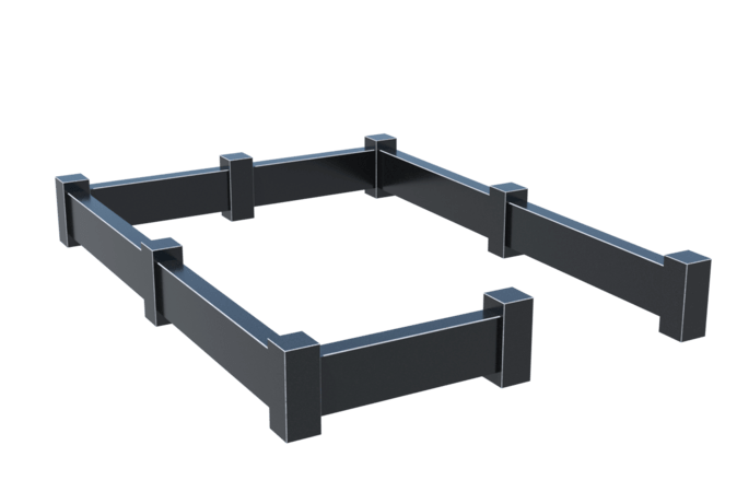 Цоколи на могилу в&nbsp;Кинели | Цоколь на могилу №0029