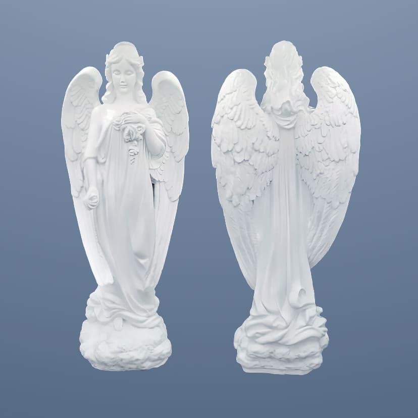 Скульптуры из искусственного мрамора в Кинели | Скульптура Ангела №2