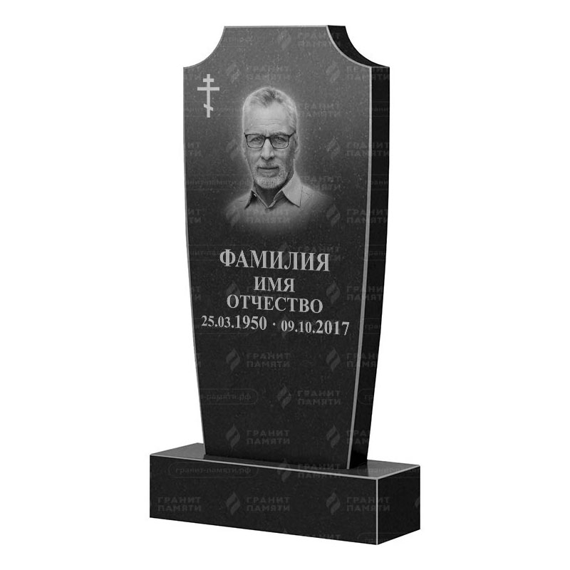 Памятники из гранита вертикальные в&nbsp;Кинели | Гранитный памятник ФГ-010