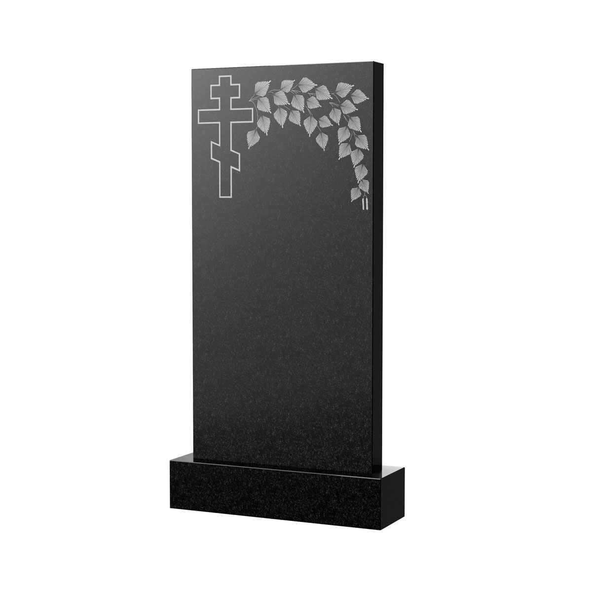 Художественное оформление памятника в&nbsp;Кинели | Художественное оформление на гранитную стелу, рисунок ВХО-033