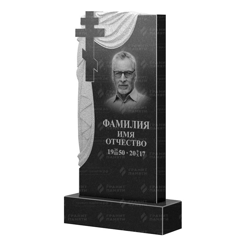 Гранитные памятники в&nbsp;Кинели | Гранитный памятник ФГ-084