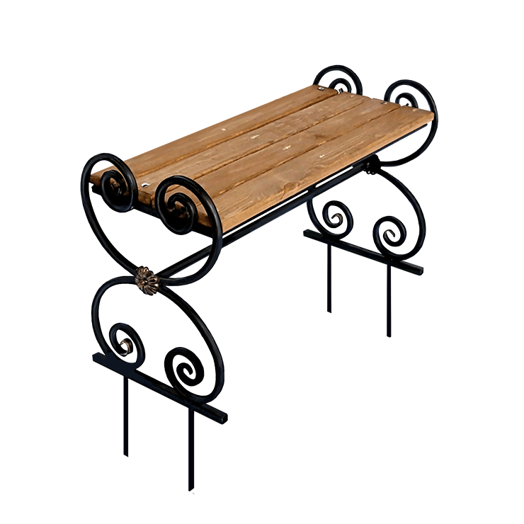 Кованые изделия в&nbsp;Кинели | Кованая скамейка СТ.001