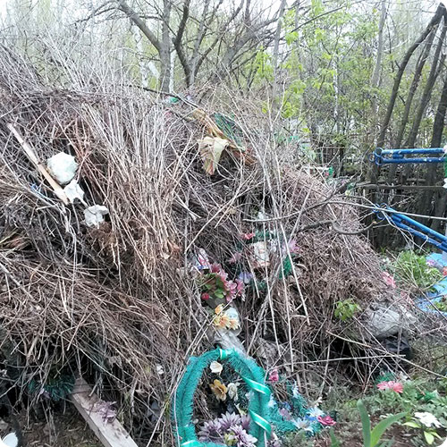 Аксессуары для благоустройства захоронений | Уборка и вывоз мусора