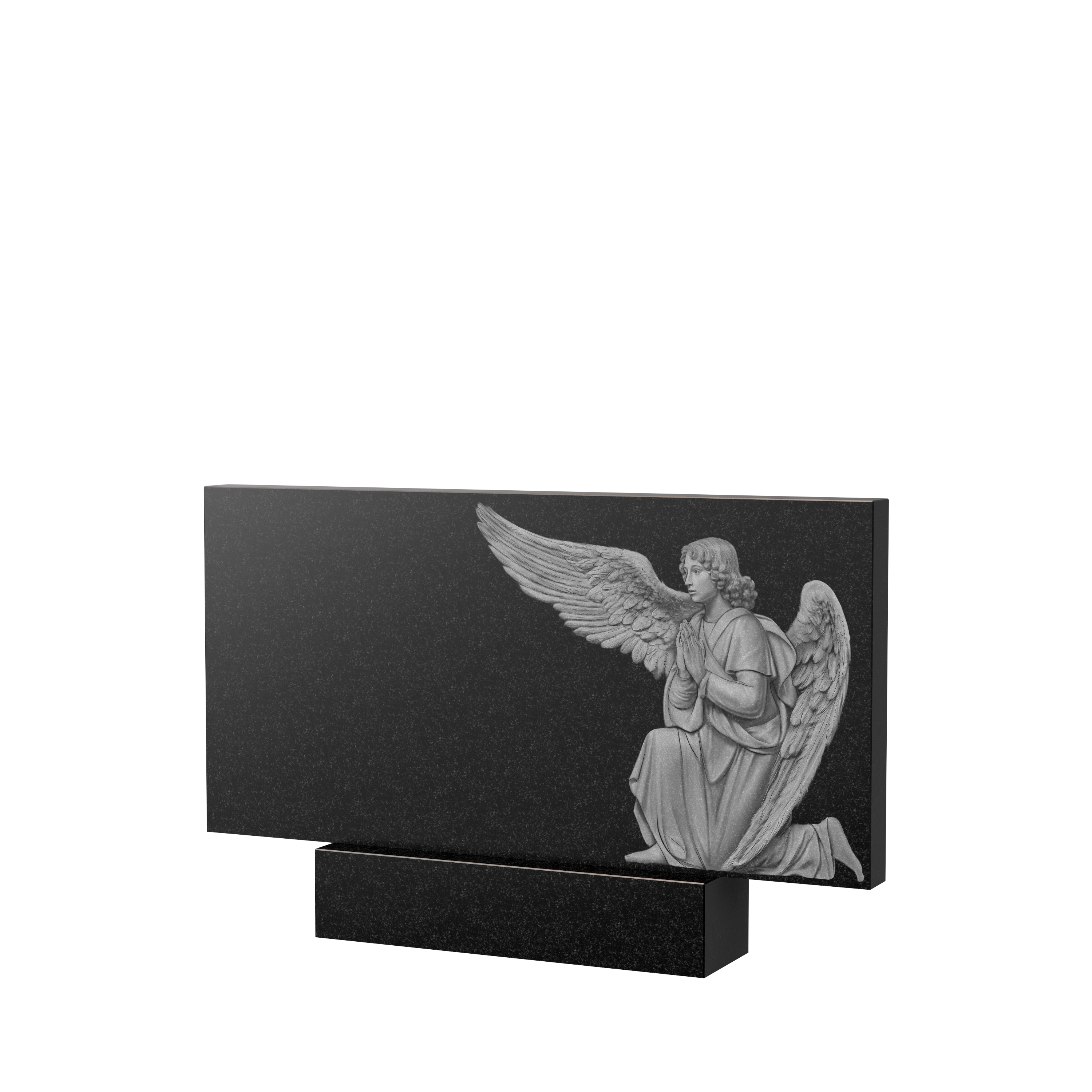 Художественное оформление памятника в&nbsp;Кинели | Художественное оформление на гранитную стелу, рисунок ГХО-007