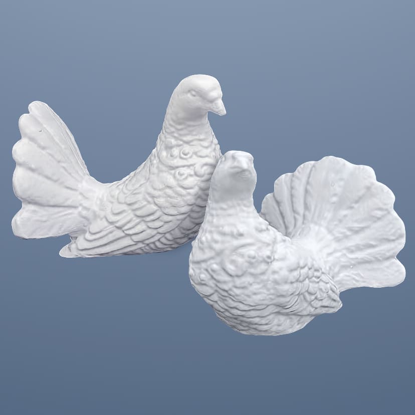 Скульптуры из искусственного мрамора в Кинели | Голубь пара