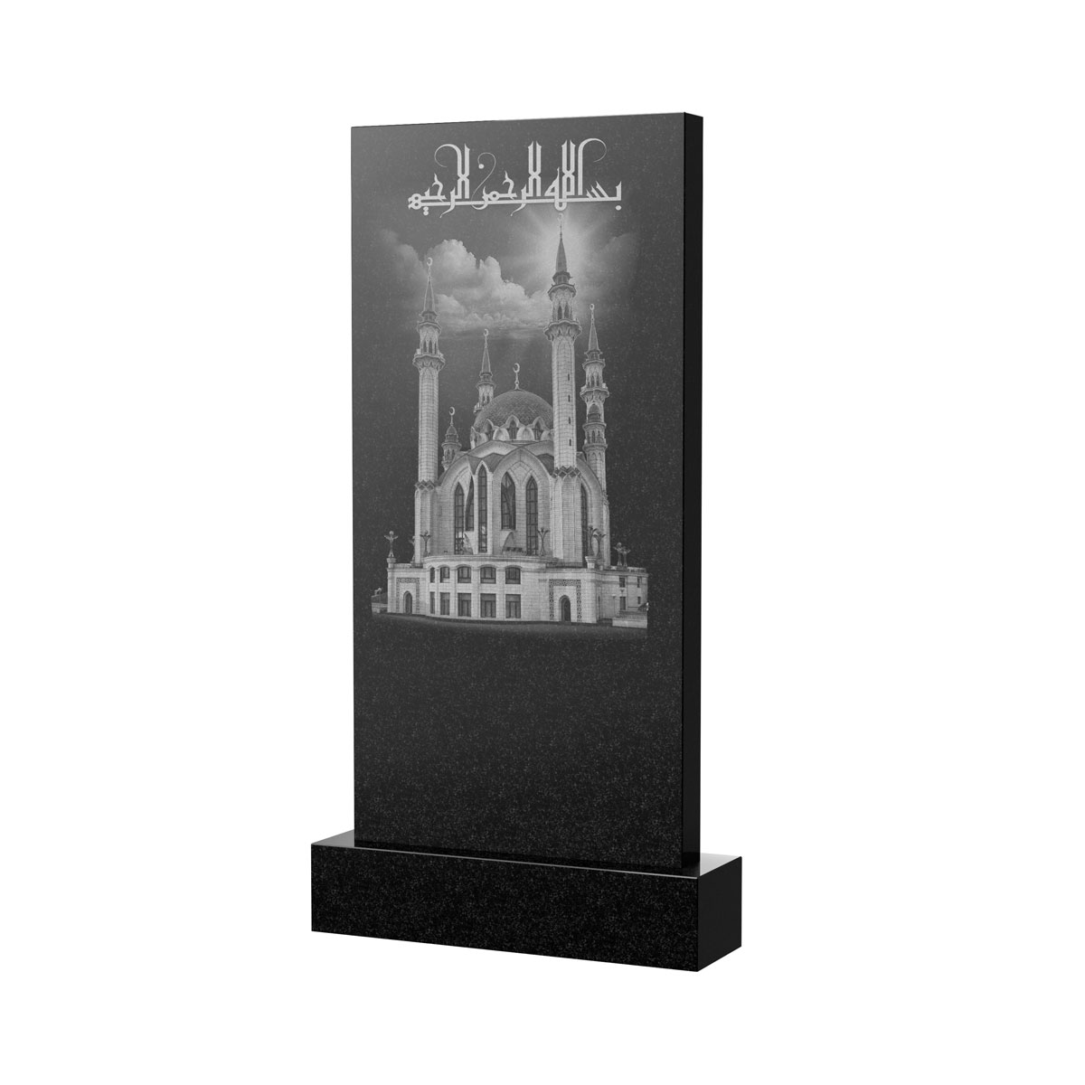 Художественное оформление памятника в&nbsp;Кинели | Художественное оформление на гранитную стелу, рисунок ВХО-047