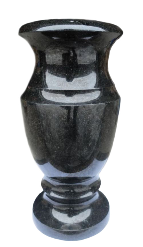 Вазы из камня в&nbsp;Кинели | Ваза гранитная «Габбро 30»