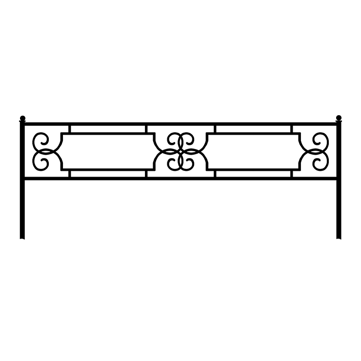 Кованые изделия в&nbsp;Кинели | Кованая оградка ОГ.004