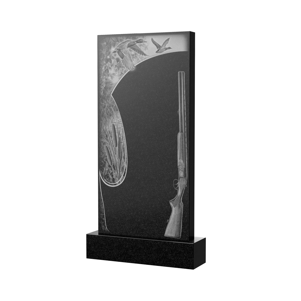 Художественное оформление памятника в&nbsp;Кинели | Художественное оформление на гранитную стелу, рисунок ВХО-052