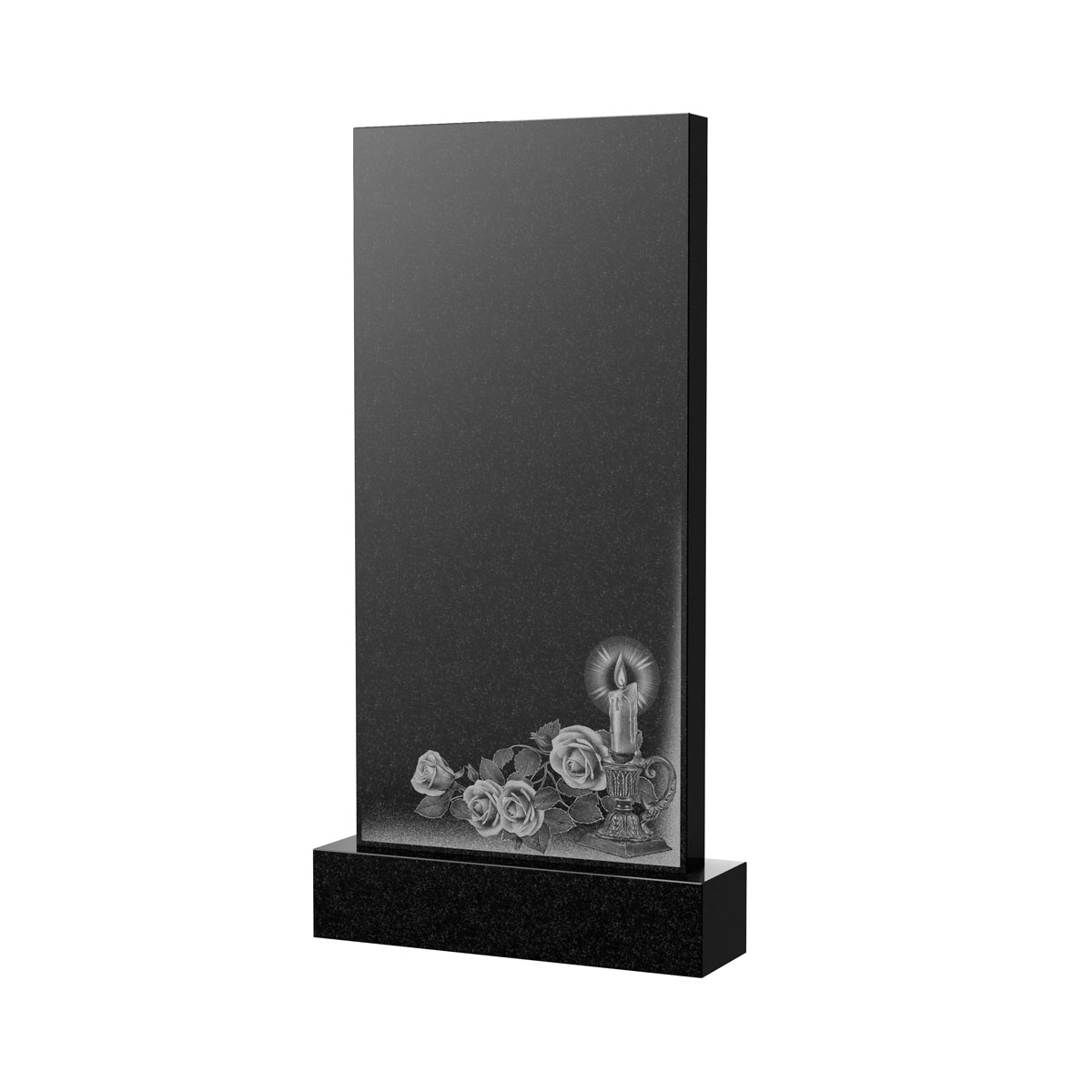 Художественное оформление памятника в&nbsp;Кинели | Художественное оформление на гранитную стелу, рисунок ВХО-050