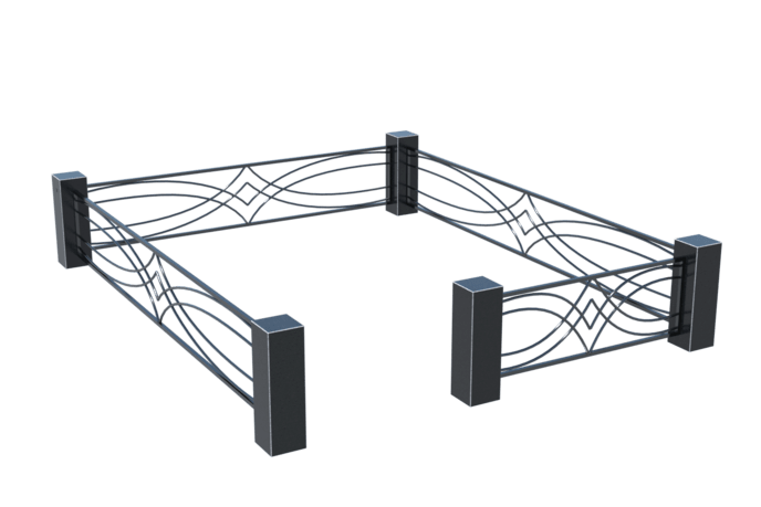 Цоколи на могилу в&nbsp;Кинели | Цоколь на могилу №0047