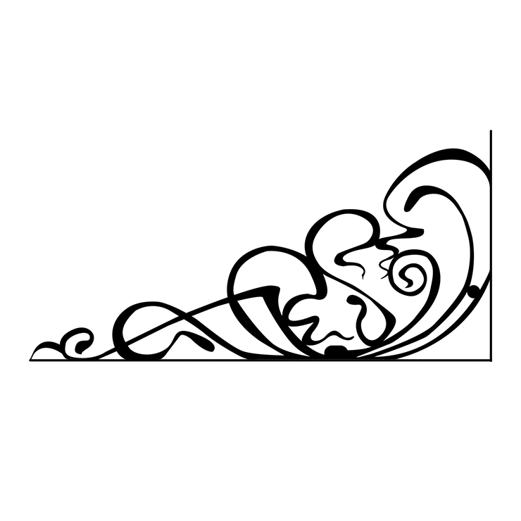 Кованые изделия в&nbsp;Кинели | Кованый уголок УГ.005