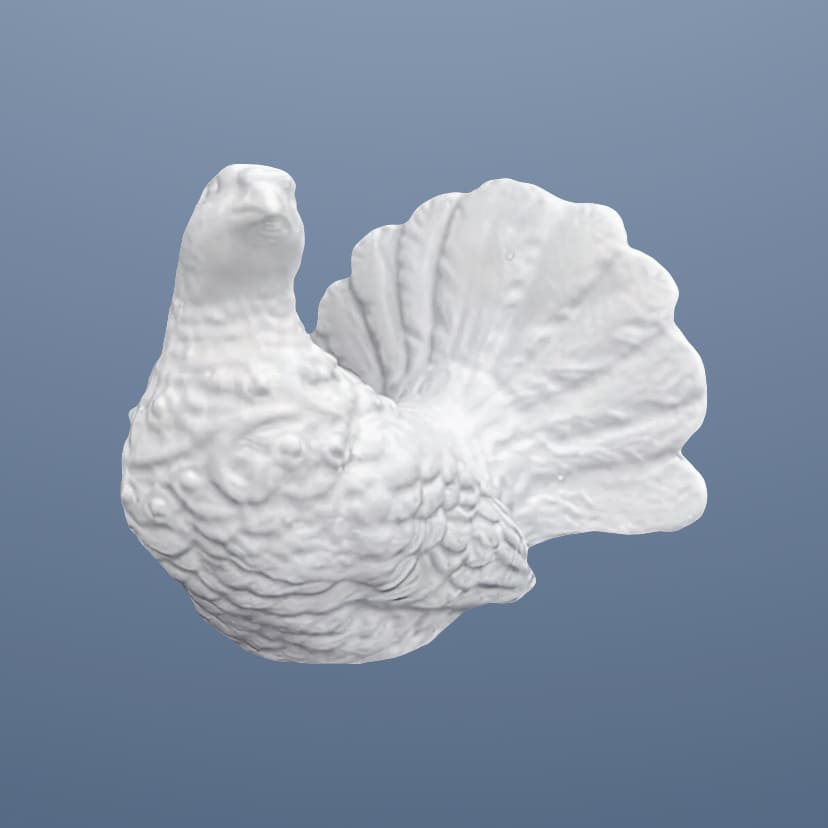 Скульптуры из искусственного мрамора в Кинели | Голубь лево