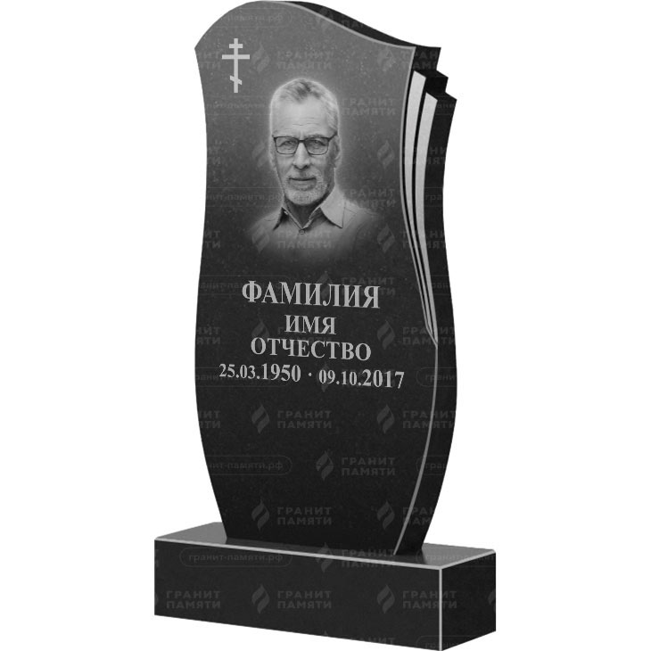 Гранитные памятники в&nbsp;Кинели | Гранитный памятник ФГ-052
