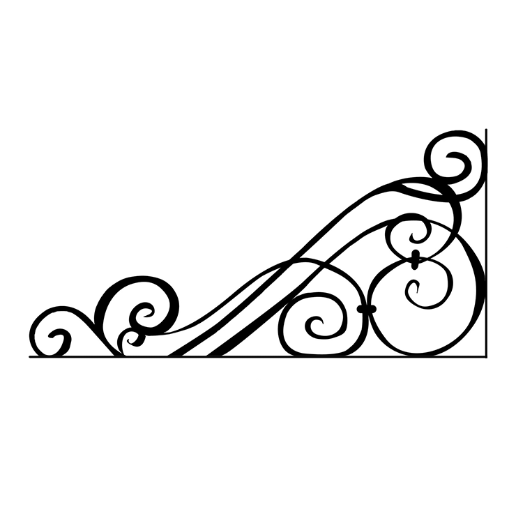 Кованые изделия в&nbsp;Кинели | Кованый уголок УГ.006