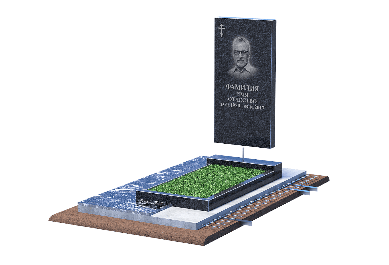 Установка памятника в Кинели