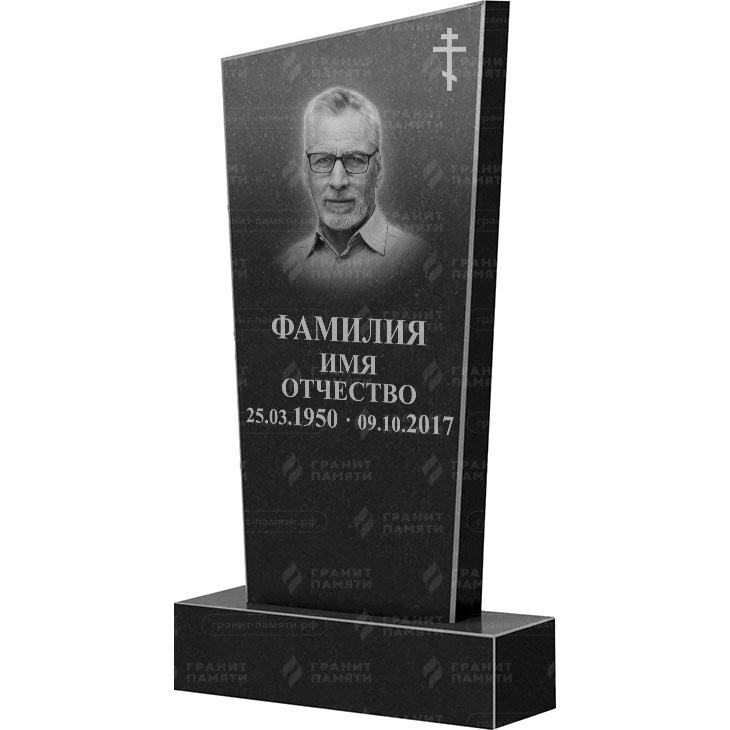 Гранитные памятники в&nbsp;Кинели | Гранитный памятник ФГ-003