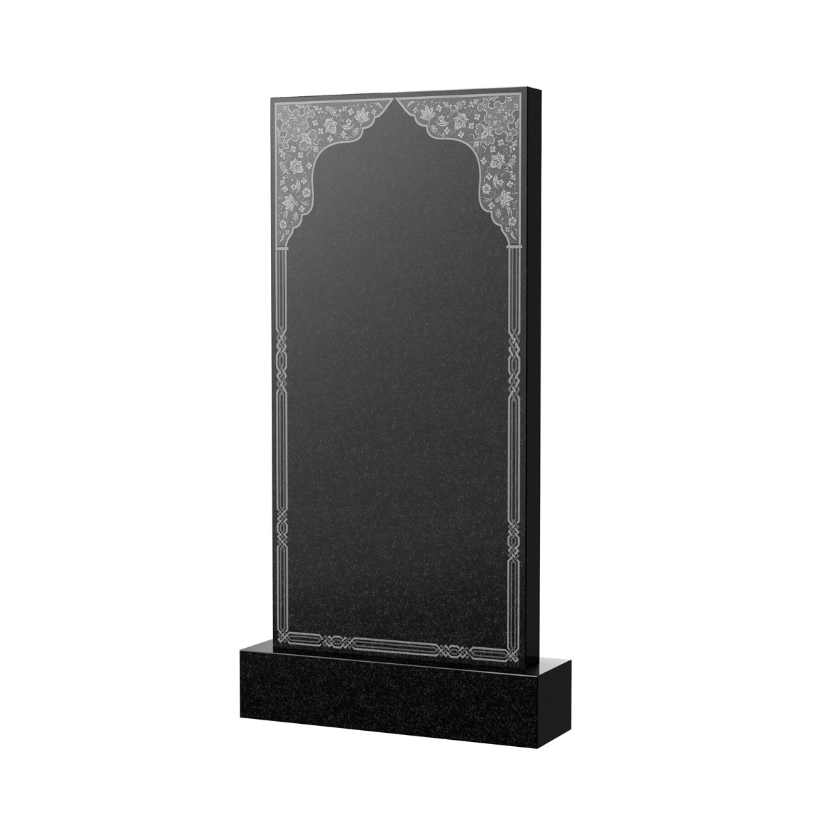 Художественное оформление памятника в&nbsp;Кинели | Художественное оформление на гранитную стелу, рисунок ВХО-042