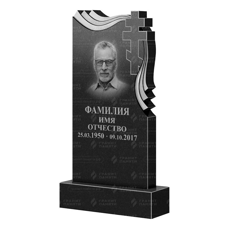 Гранитные памятники в&nbsp;Кинели | Гранитный памятник ФГ-082