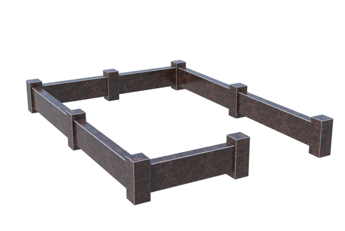 Цоколи на могилу в&nbsp;Кинели | Цоколь на могилу №0034