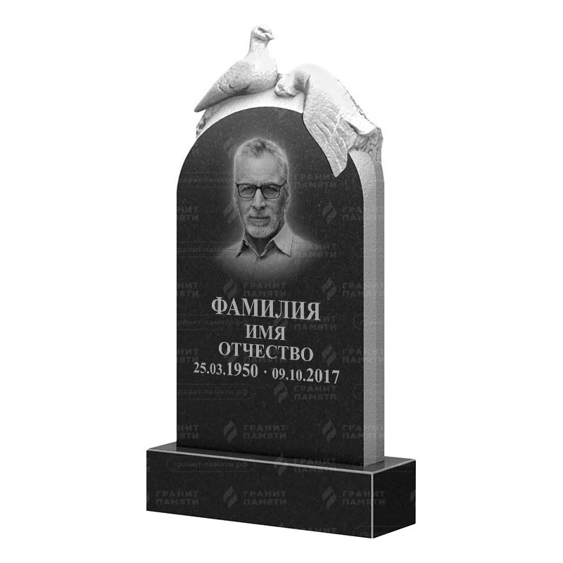 Памятники из гранита с птицами в&nbsp;Кинели | Гранитный памятник ФГ-109
