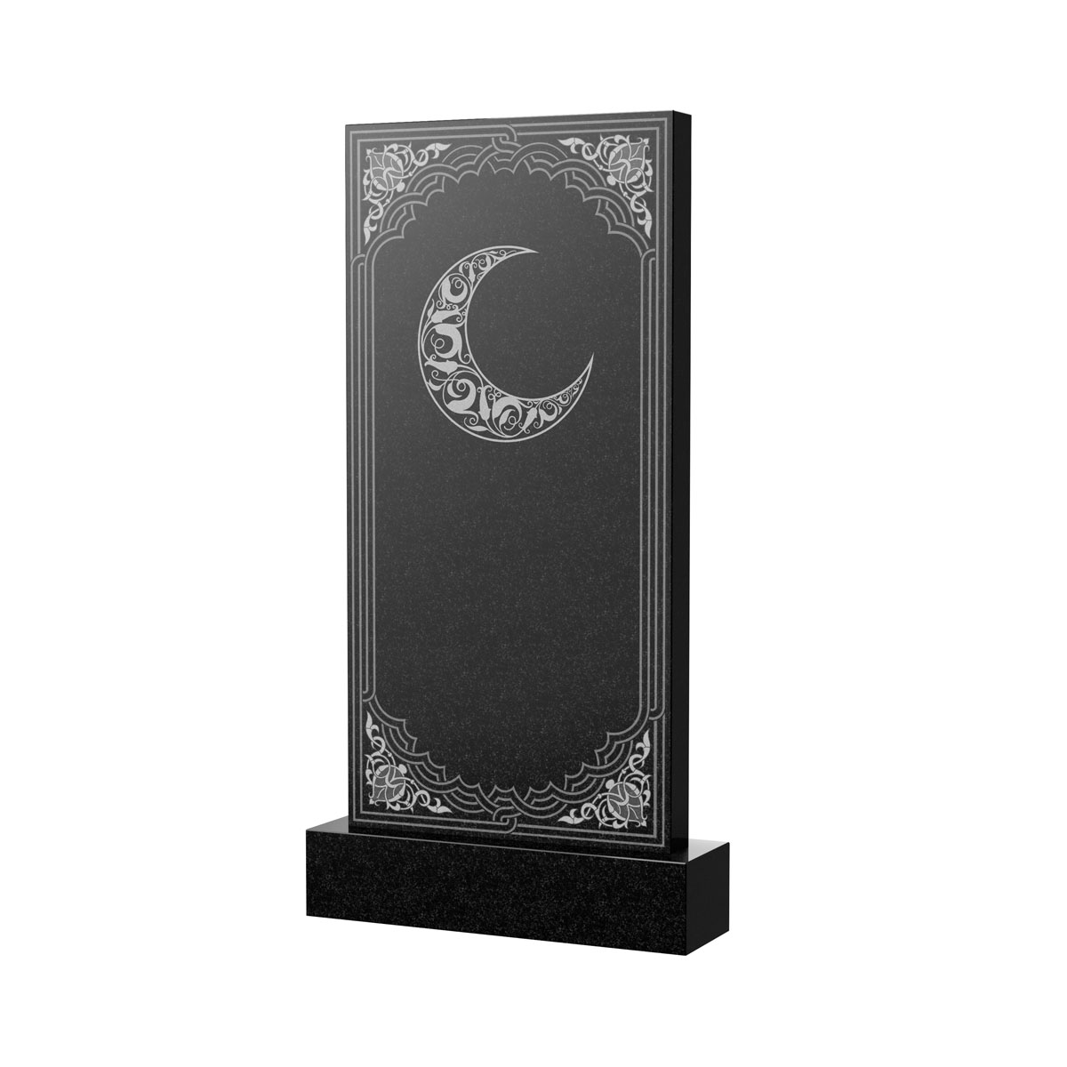 Художественное оформление памятника в&nbsp;Кинели | Художественное оформление на гранитную стелу, рисунок ВХО-041