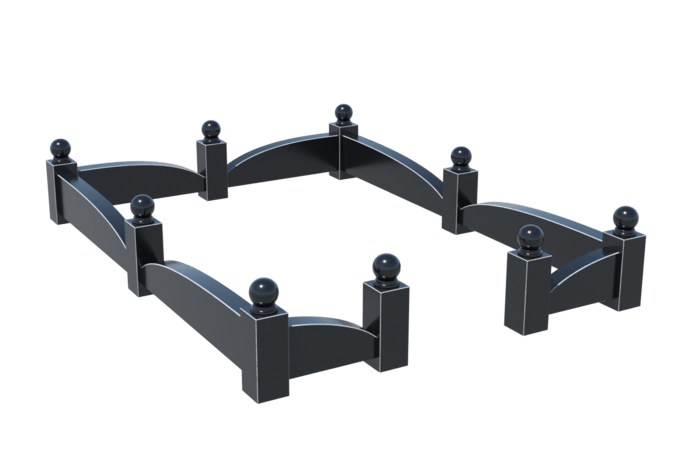 Цоколи на могилу в&nbsp;Кинели | Цоколь на могилу №0039