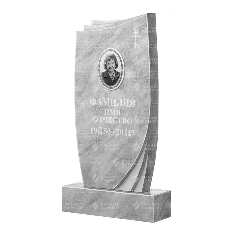 Памятники из мрамора в&nbsp;Кинели | Мраморный памятник ФМ-057