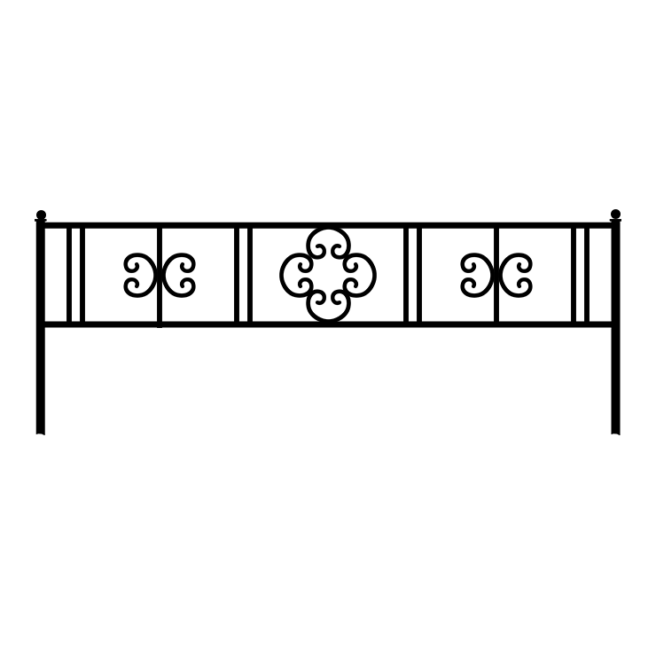 Кованые изделия в&nbsp;Кинели | Кованая оградка ОГ.006
