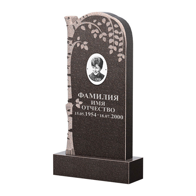 Гранитные памятники в&nbsp;Кинели | Памятник из гранита Карел Brown ФГЦ-091