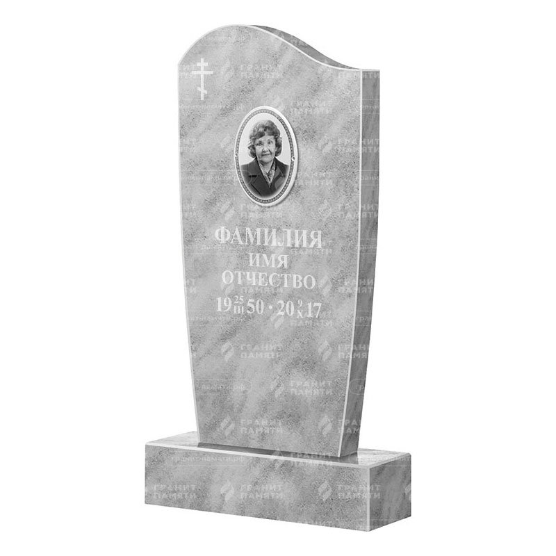 Бюджетные памятники в&nbsp;Кинели | Мраморный памятник ФМ-031