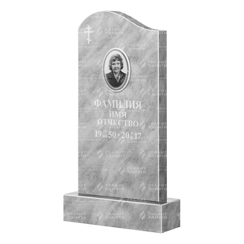 Бюджетные памятники в&nbsp;Кинели | Мраморный памятник ФМ-030
