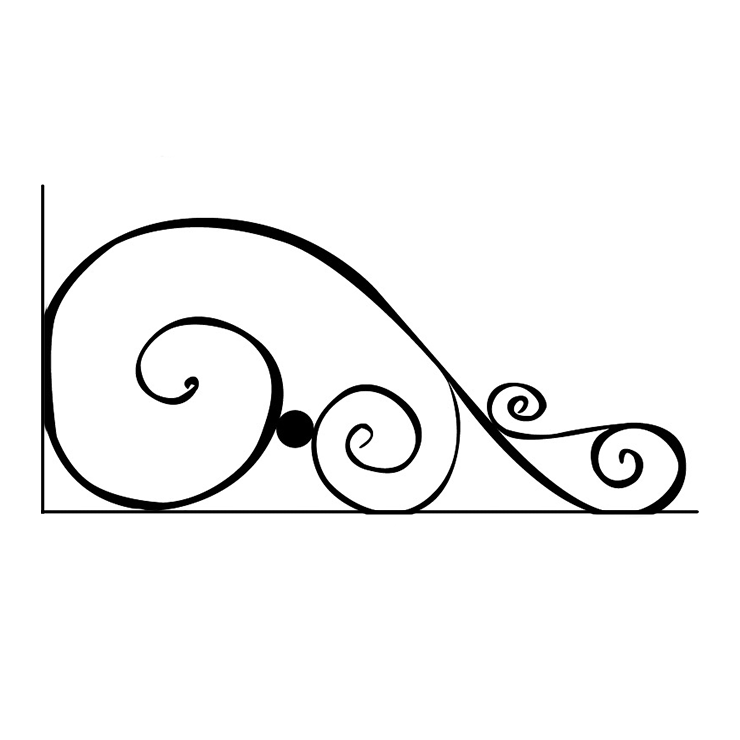 Кованые изделия в&nbsp;Кинели | Кованый уголок УГ.009