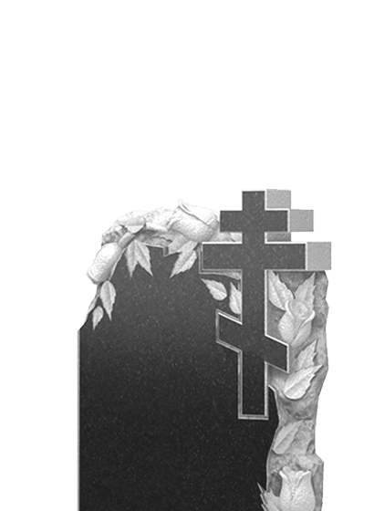 Памятники из гранита с цветами в&nbsp;Кинели